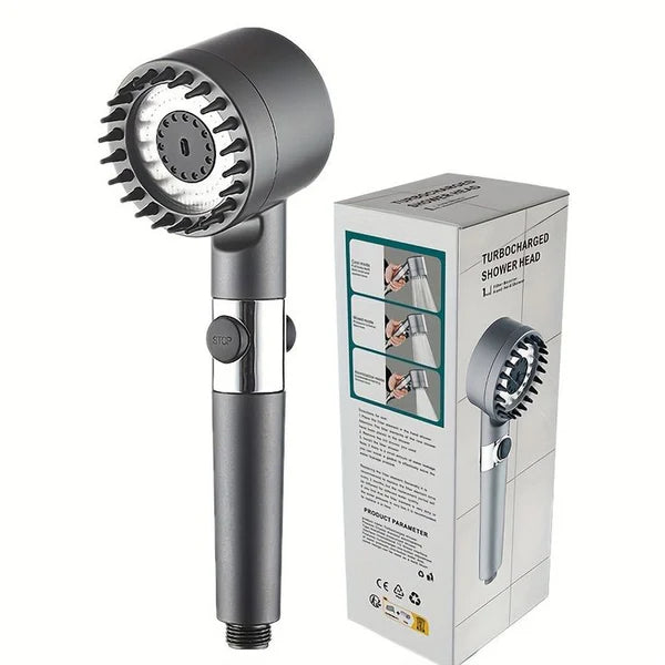 360° Spin Pressure Shower Head