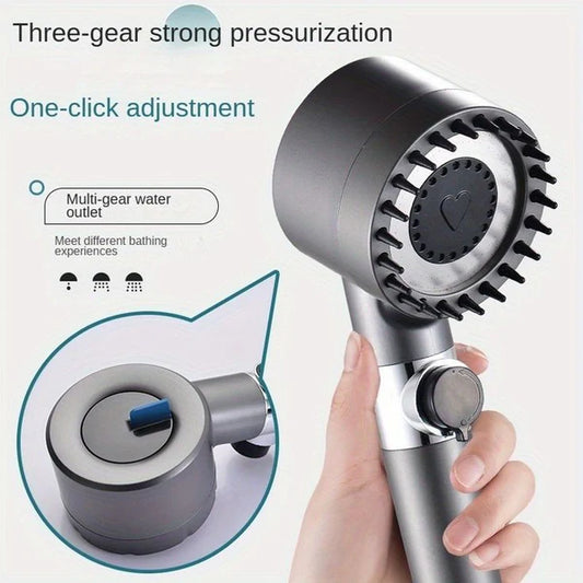360° Spin Pressure Shower Head